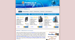 Desktop Screenshot of hostbay.co.uk
